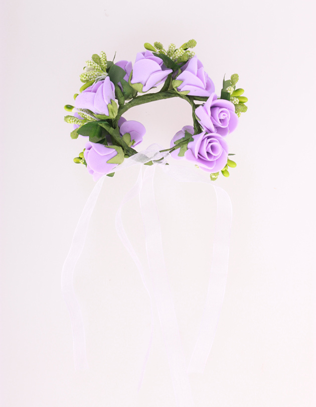 Rochelle Bridesmaid Corsage in Violet